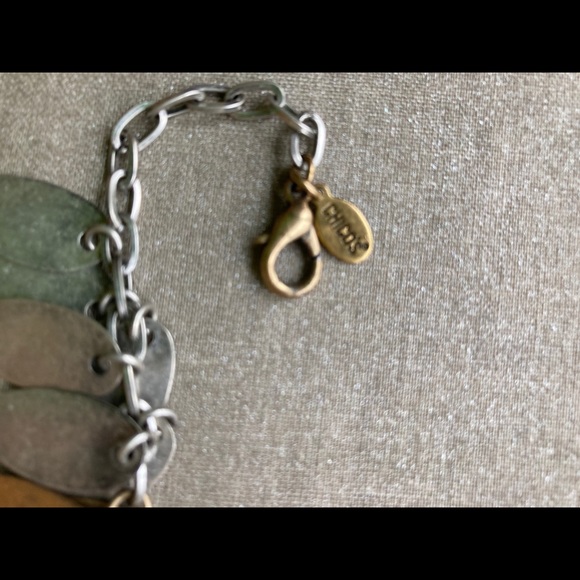 Chico’s Gold/Silver Necklace - Picture 4 of 8